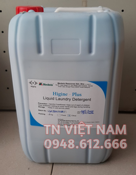 Hóa chất giặt chính nước giặt Higine Plus