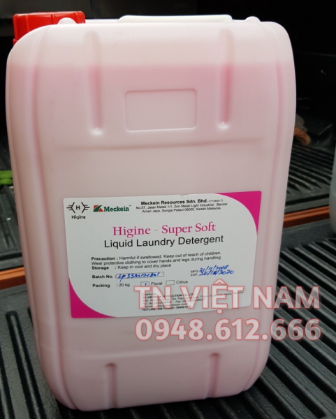 Hóa chất xả vải làm mềm Higiene Soft